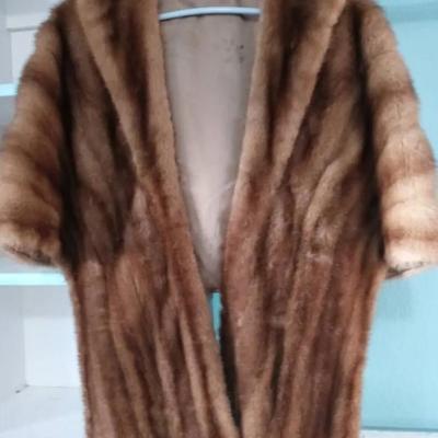 Brown Mink Stole