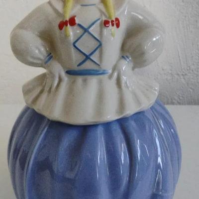 Vintage 1940's Dutch Cookie Jar 