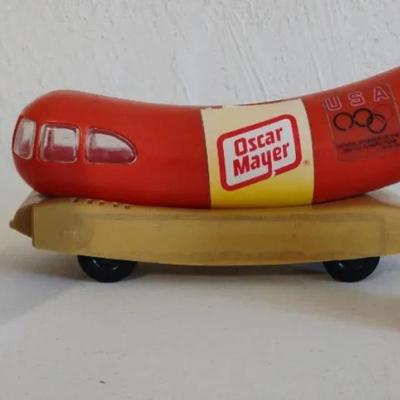 Vintage Oscar Meyer Hotdog/ Campbell's Tomato Soup/ Cast Iron Cat Coin Banks