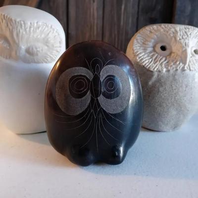 I Dont Give A Hoot! - More Ceramic Owl Figurines