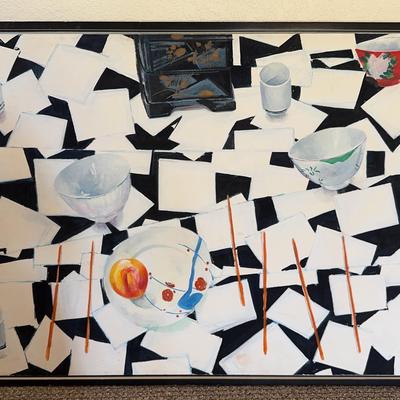 Original Painting By L. Biller 