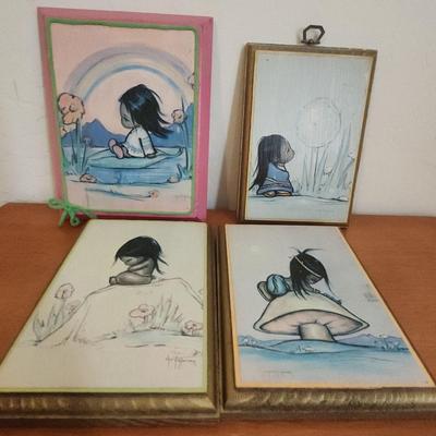 Vintage Gerda Cristofferson Southwestern Artwork