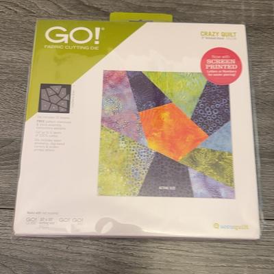 NEW Accuquilt Go! Crazy Quilt 6” Finished Block