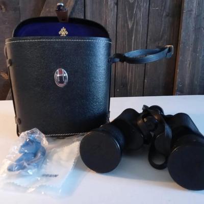 Large Tasco Binoculars W/Case