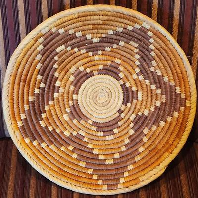Handwoven Native American Basket 