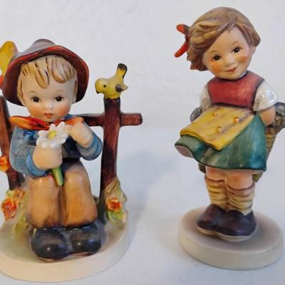 Vintage Goebel Hummel's Set Of 2