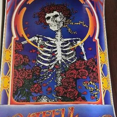 Vintage Grateful Dead Poster 