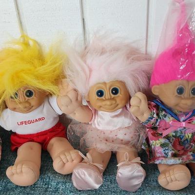 Vintage Russ 10in Troll Kidz 