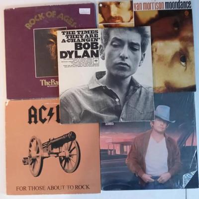 AC/DC, Rock Of Ages, Van Morrison, Merle Haggard & Bob Dylan Albums