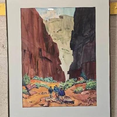 "Capital Reef Wash" By James T. Brown   