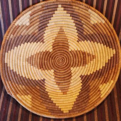 Handwoven Native American Basket
