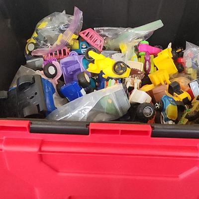 Mystery Tote FULL of Plastic Cars 