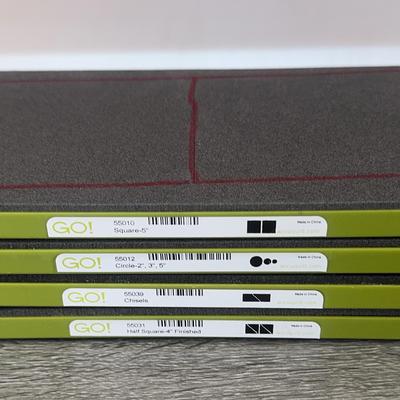 Four - Accuquilt Go! Rectangular Cutting Dies
