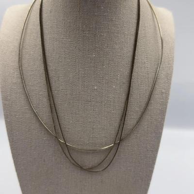 Three Sterling Chains