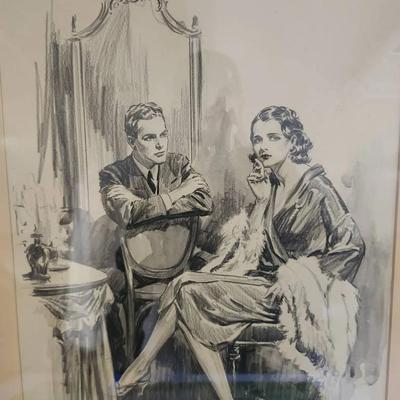 Vintage Illustration By Arthur William Brown