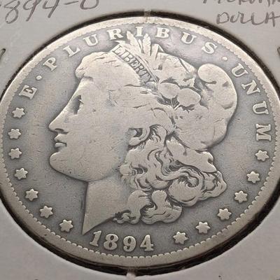 1894-O Morgan Silver Dollar 