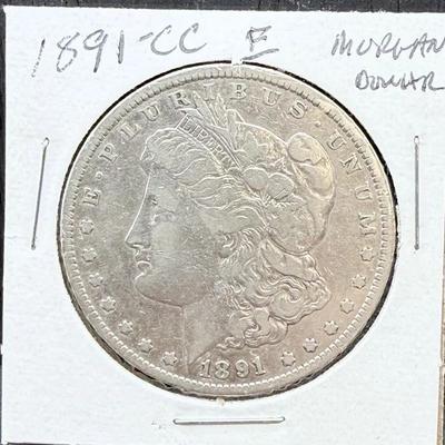 1891 CC Morgan Dollar 