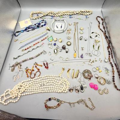 Vintage Meets Modern Day Costume Jewelry Lot 