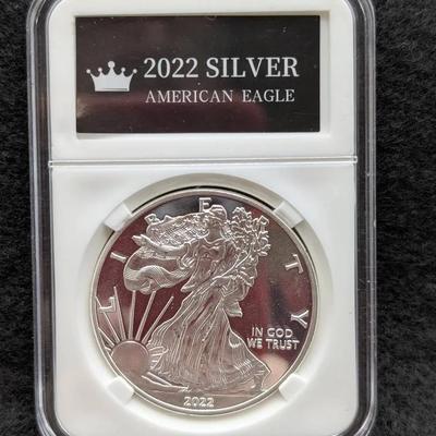 1oz. Silver Round...Silver Eagle Copy