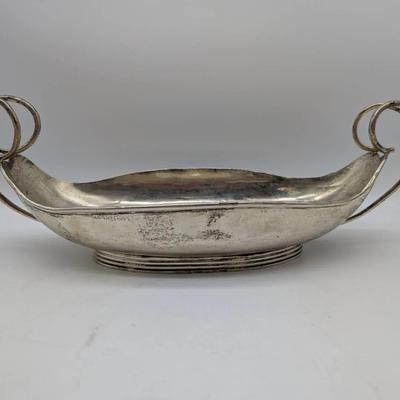 14.5" Mexican Sterling Silver Serving Boat