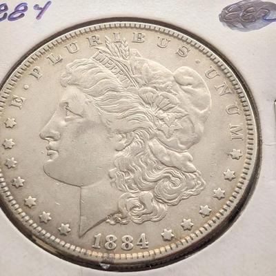 1884 Morgan Silver Dollar