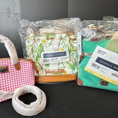 3 New Dooney & Bourke Handbags