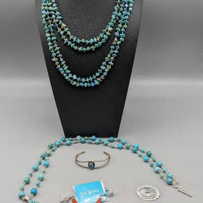 Native American Sterling Jewelry Lot