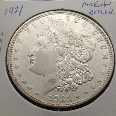 1921 Morgan Silver Dollar