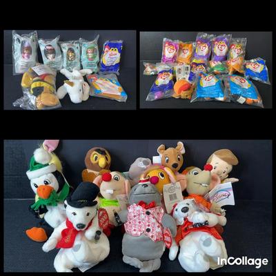 Disney, McDonald’s, Boyd’s bears plush toys