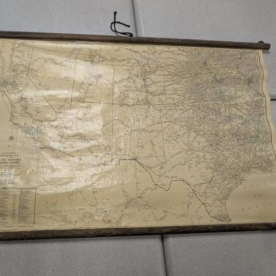 Cleartype Railroad Map Of The South Western US