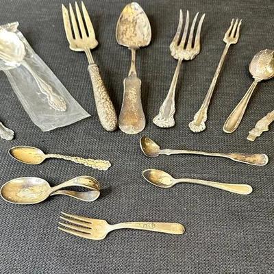 Lot Of Antique Silver plated Forks & Spoons