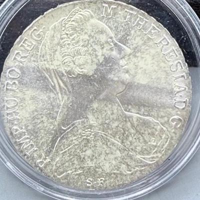 1780 Austrian Silver Thaler-restrike