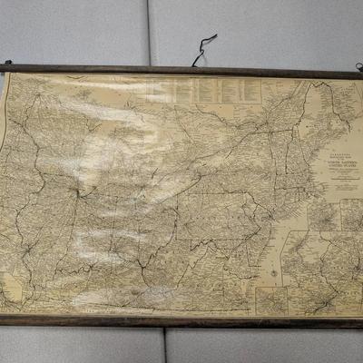 Cleartype Railroad Map Of The North Eastern US