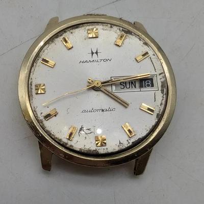 14K Gold Hamilton Watch