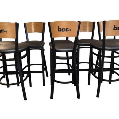 KR515 Set Of 8 Bar Height Stools