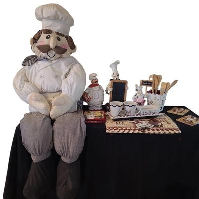 KR203 Chef Themed Kitchen Decor