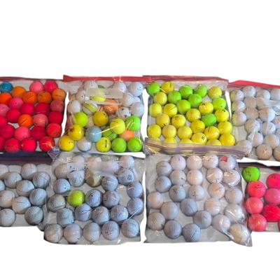 KR501 Huge Lot Of Golfballs.