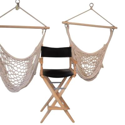 KR225 Directors Chair And Two New  Summerfield Terrace Hanging Hammock Chairs