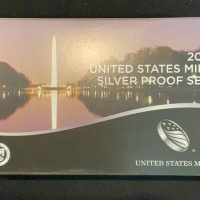 2015 - United States Mint Silver Proof Set   