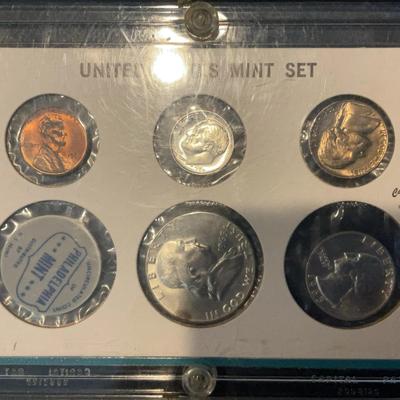 1963 – United States Mint Set Philadelphia And Denver