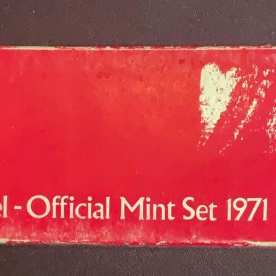 Coins Of Israel – Official Mint Set 1971 