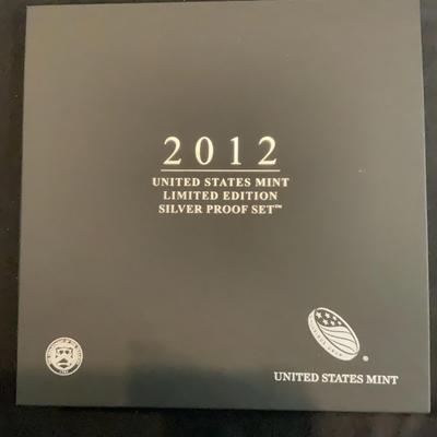 2012 – United States Limited Edition Silver Proof Set ￼ 