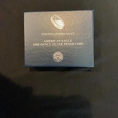 United States Mint – 2021, American Eagle 1 Ounce Silver Proof￼ Coin