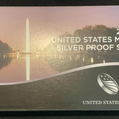 2015 - United States Mint Silver Proof Set