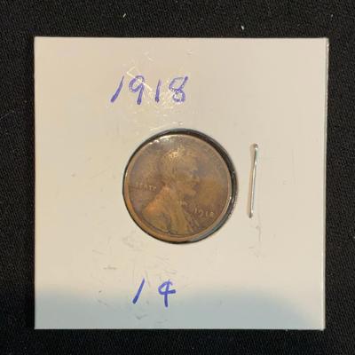 1918 - One Cent United States Of America 