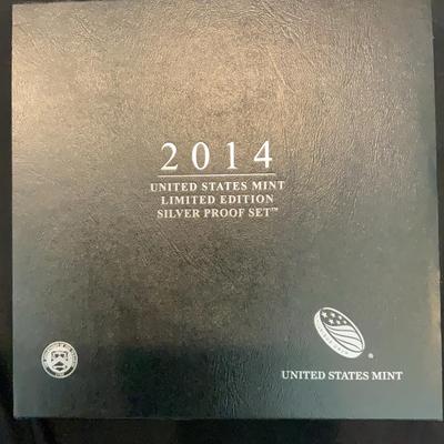 2014 – United States Limited Edition Silver Proof Set  