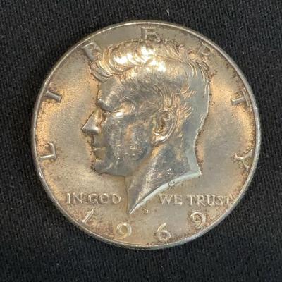 Kennedy Half Dollar – 1969 Denver ￼