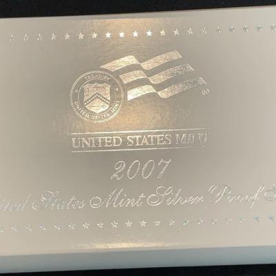 2007 – United States Mint Silver Proof Set 