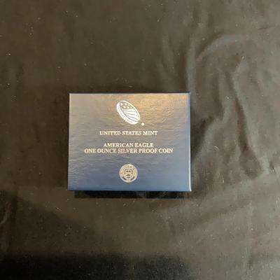 United States Mint – 2019 American Eagle, 1 Ounce Silver Proof Coin