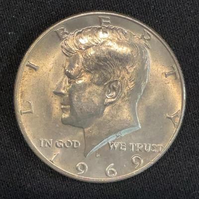 Kennedy Half Dollar – 1969 Denver ￼